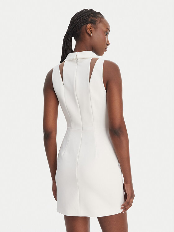 Elisabetta Franchi Elisabetta Franchi Abito da cocktail AB-924-61E2-V520 Bianco Regular Fit