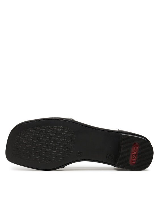 Rieker Rieker Sandały 62662-01 Czarny