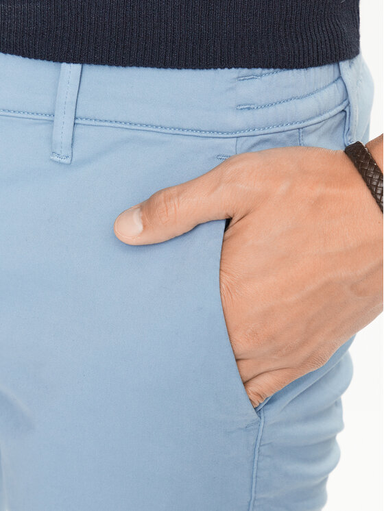 Pierre Cardin Pierre Cardin Pantalon scurți din material 34770/000/4007 Albastru Modern Fit