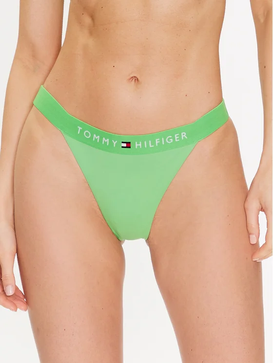 Tommy Hilfiger Bikini-Unterteil UW0UW04135 Grün