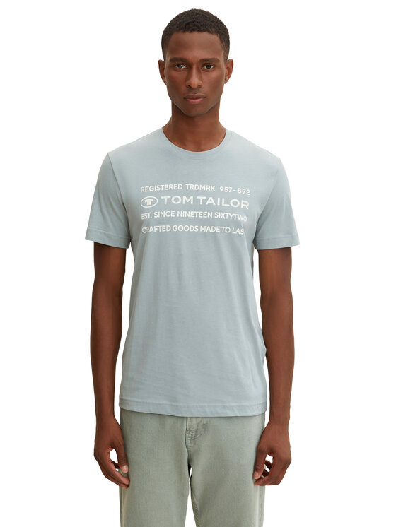 Tom Tailor T-Shirt 1034398 Blau Regular Fit