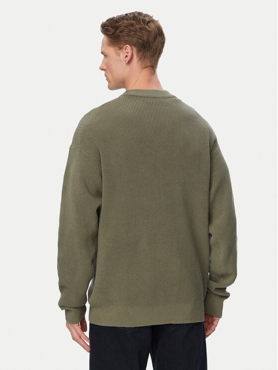 Calvin Klein Jeans Calvin Klein Jeans Pullover LV04RD313G Dunkelgrün Regular Fit