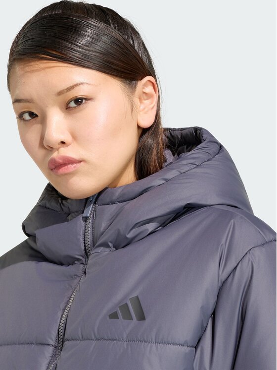 adidas adidas Kurtka przejściowa 167740 Szary Loose Fit