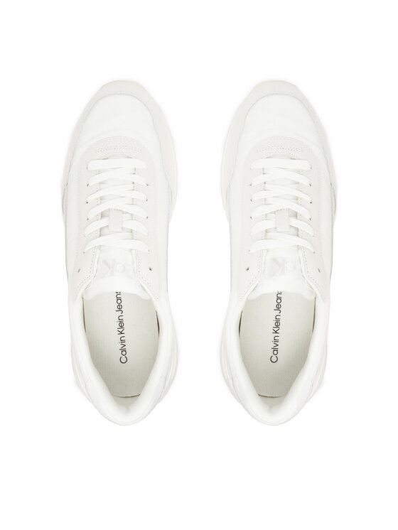Calvin Klein Jeans Calvin Klein Jeans Sneakersy Hike Runner Casual Ny-Su YM0YM01292 Biały