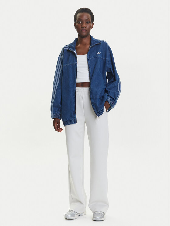 adidas Kurtka jeansowa adicolor Denim Adilenium JY2896 Niebieski
