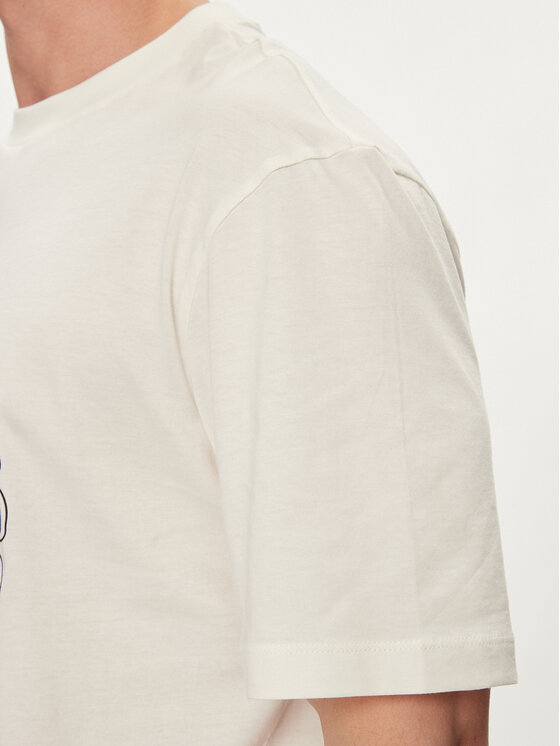 HUGO Hugo T-krekls Nune 50515317 Écru Regular Fit