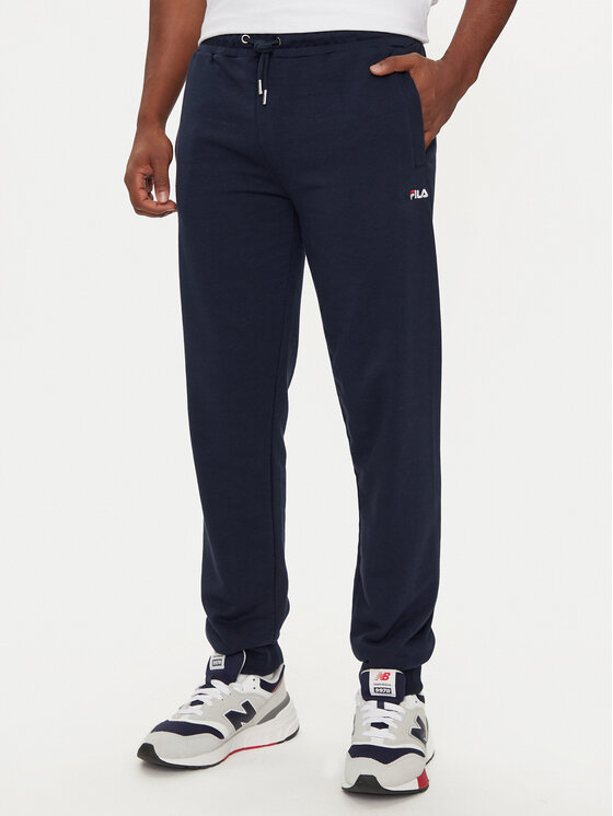 Fila Pantalon jogging FAM0342 Bleu marine Regular Fit Modivo