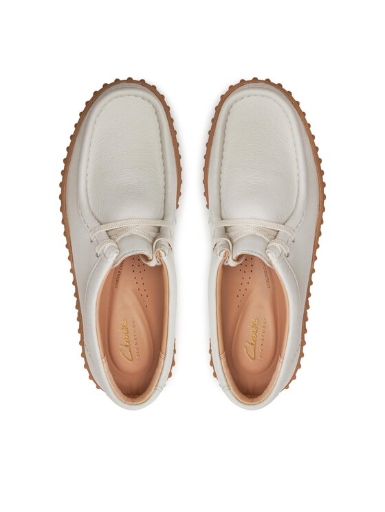 Clarks Clarks Półbuty Torhill Bee 26172085 Écru