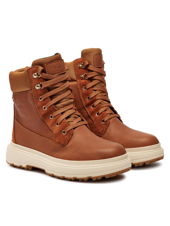 Geox Geox Turistická obuv Lamidie ABX B D46XMB 0FV22 C6001 Hnědá