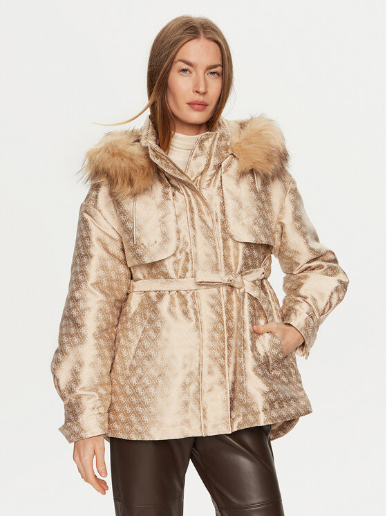 Guess Guess Parka W4BL35 WFIR2 Beež Regular Fit
