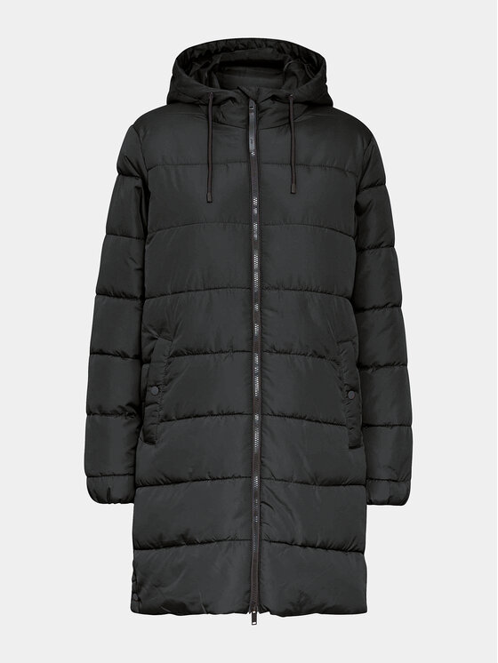Fransa Fransa Zimné bundy 20612163 Čierna Regular Fit