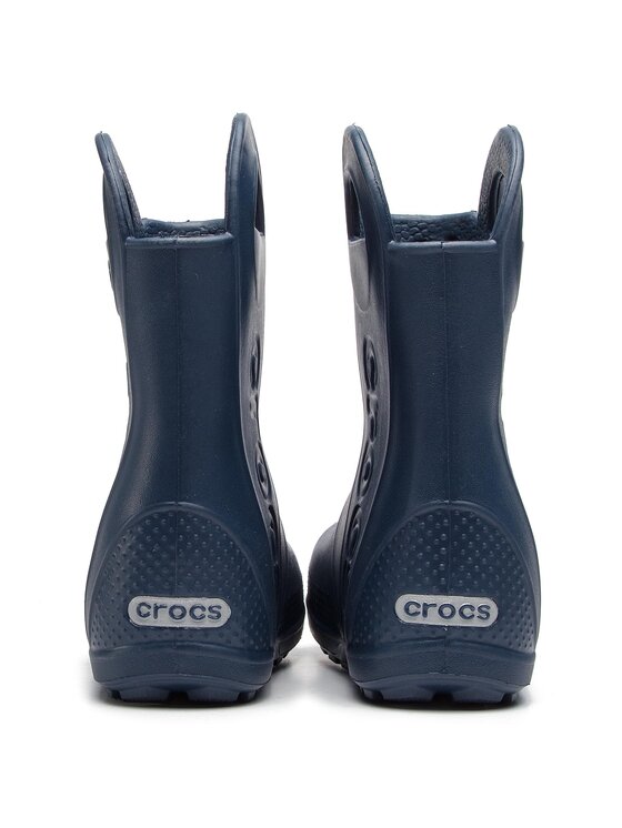 Crocs Gummistiefel Handle It Rain Boot Kids 12803 Dunkelblau Modivo