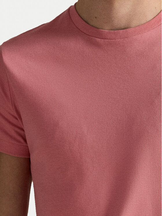 Polo Ralph Lauren Polo Ralph Lauren T-Shirt 710740727096 Růžová Custom Slim Fit
