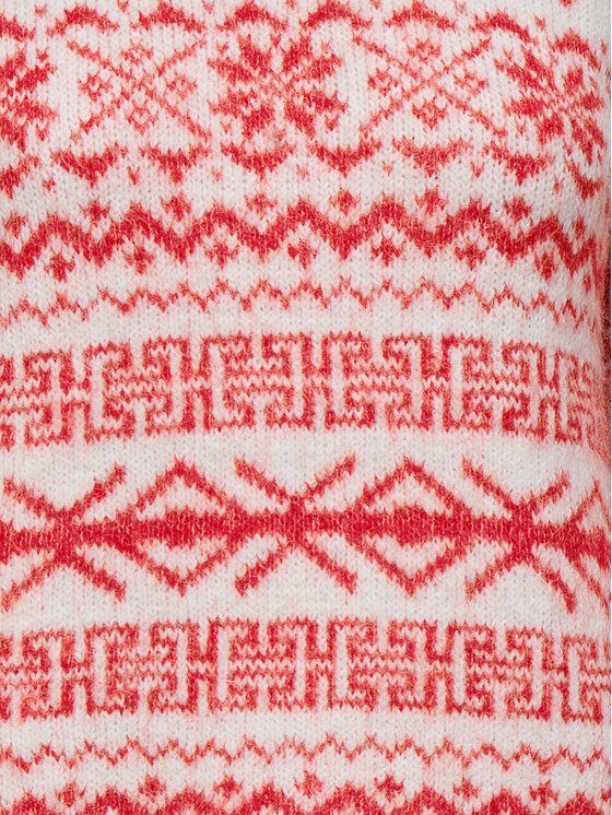 ONLY ONLY Džemper Xmas Nordic 15354824 Crvena Regular Fit