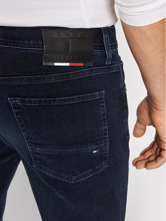 Tommy Hilfiger Tommy Hilfiger Blugi Core Bleecker MW0MW15593 Bleumarin Slim Fit