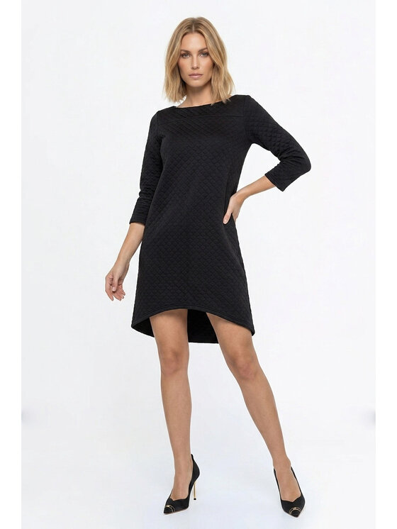 FIGL FIGL Sukienka codzienna M1363 Czarny Loose Fit