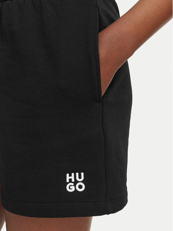 HUGO HUGO Спортни шорти Ninosta 50536943 Черен Relaxed Fit