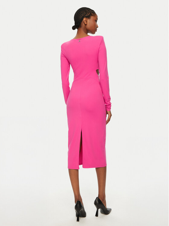 Patrizia Pepe Patrizia Pepe Sukienka koktajlowa 8A1454/J129-R846 Różowy Slim Fit