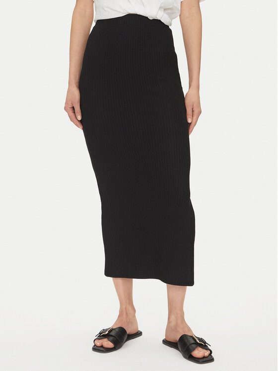 ONLY ONLY Ceruzaszoknya Emma 15323730 Fekete Slim Fit