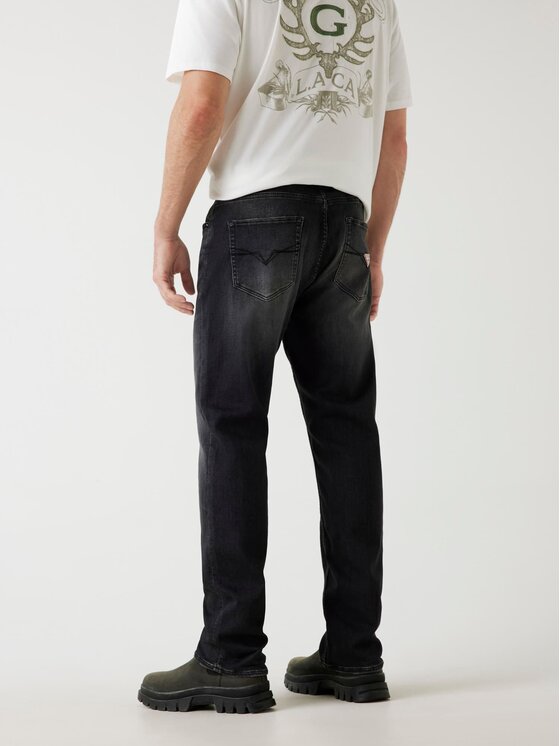 Guess Guess Jeansy 178853 Czarny Regular Fit