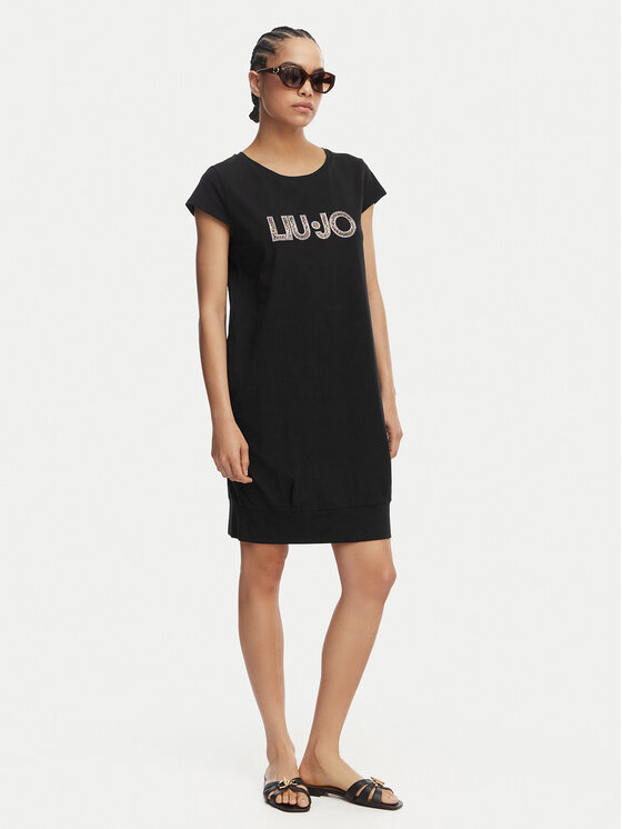 Liu Jo Beachwear Rochie de zi VA6212 JS003 Negru Regular Fit