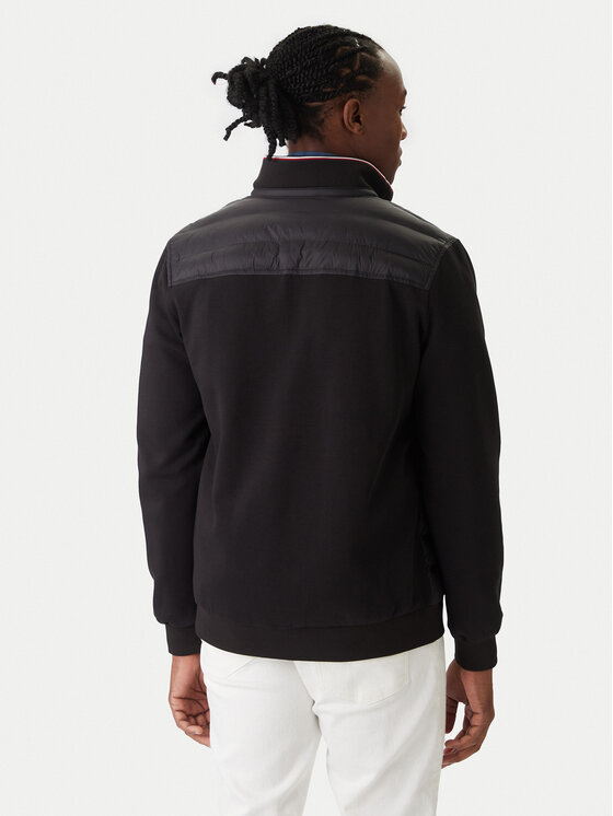 Tommy Hilfiger Tommy Hilfiger Prehodna jakna Mix Media Ess MW0MW41329 Črna Regular Fit