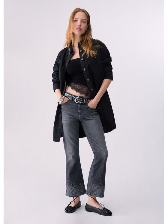 Liu Jo Liu Jo Jeans UF6040D030587506 Grigio Regular Fit