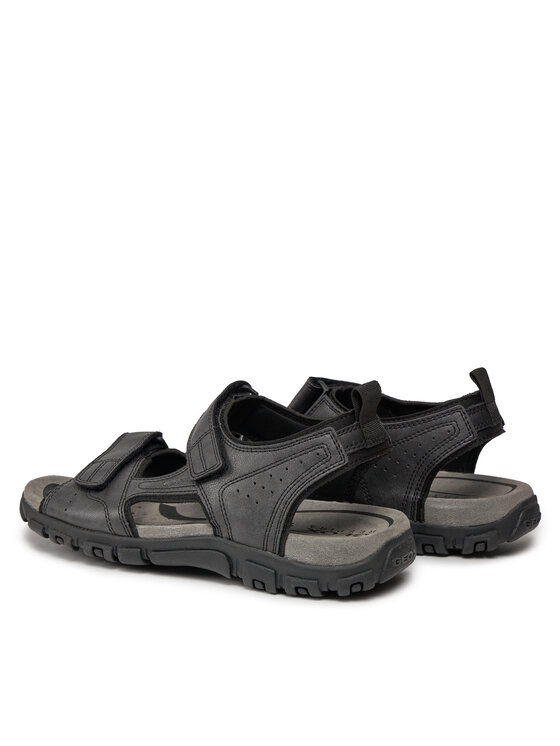 Geox Geox Sandály Uomo Sandal Strada U4524B 000ME C9999 Černá