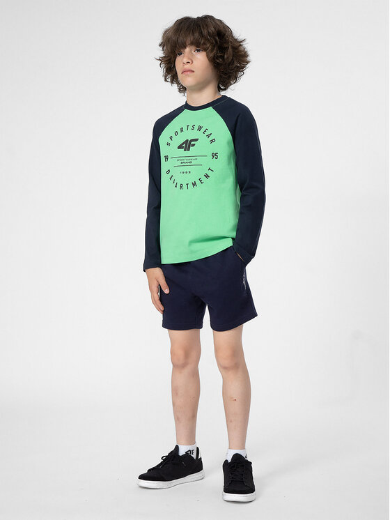 4F 4F Спортни шорти 4FJSS23TSHOM049 Тъмносин Regular Fit