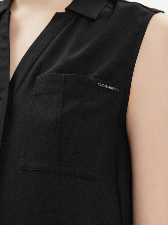 Calvin Klein Calvin Klein Camicia K20K207031 Nero Regular Fit