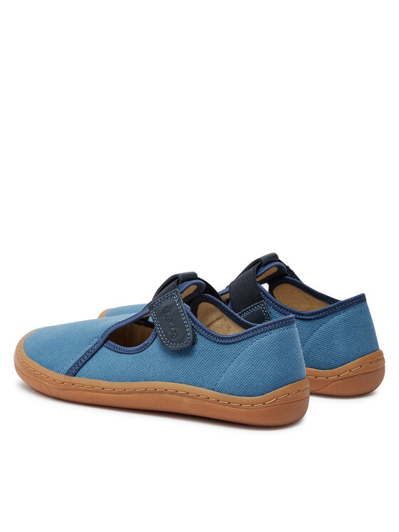 Froddo Froddo Tenisówki Barefoot Canvas T G1700380-1 D Niebieski