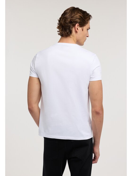 Trussardi Trussardi T-Shirt G0228000123N001 Biały Regular Fit