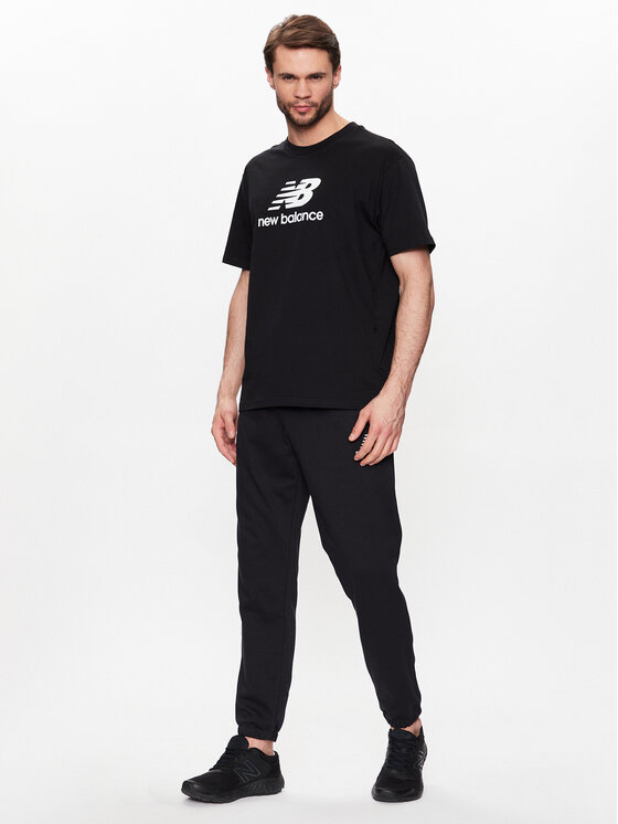 New Balance New Balance T-Shirt MT31541 Schwarz Relaxed Fit