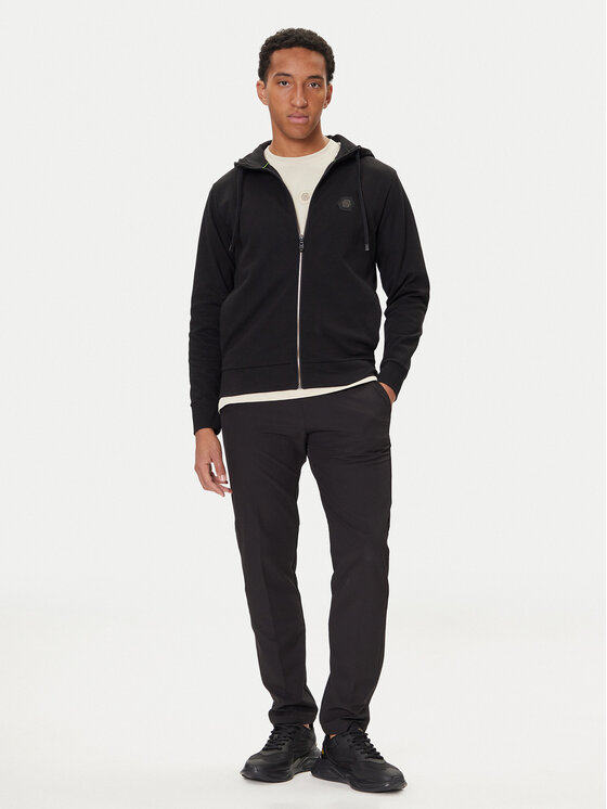 BOSS BOSS Bluză Saggy Future 50545581 Negru Relaxed Fit