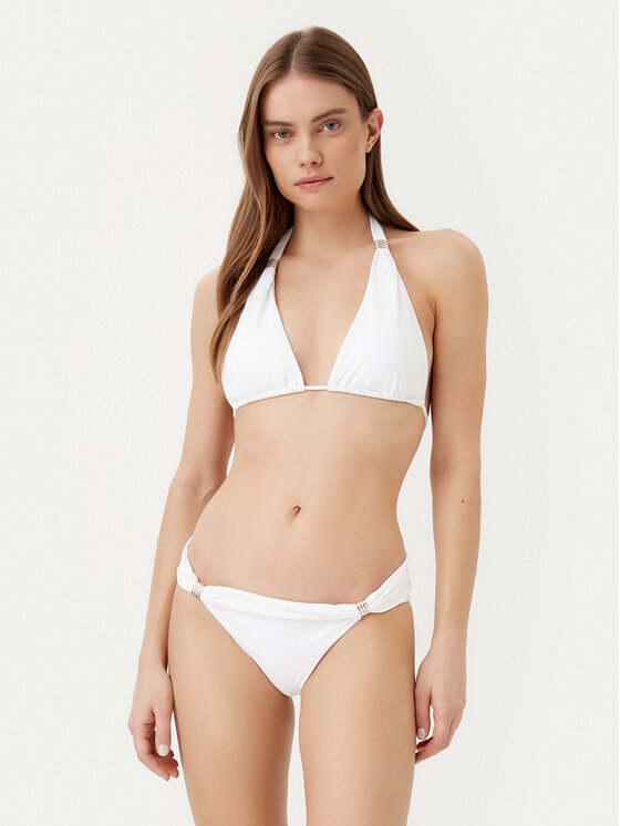 Melissa Odabash Melissa Odabash Bikini partea de sus Grenada Alb