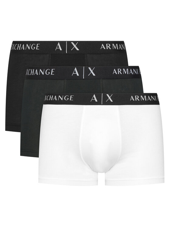 Komplet 3 par bokserek Armani Exchange