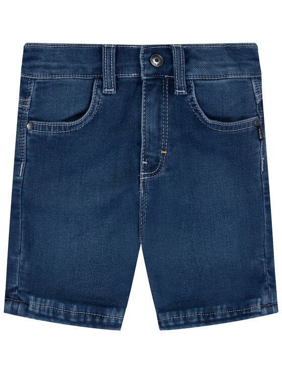 Pantaloncini di jeans J04373 D Blu scuro Regular