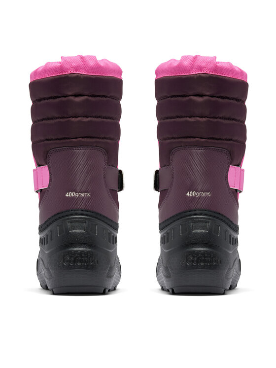 Columbia Columbia Śniegowce Youth Powderbug Snowlite 2078921 Różowy