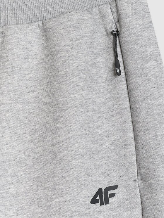 4F 4F Pantaloni da tuta 4FRMM00TTROM1623-27M Grigio Jogger Fit