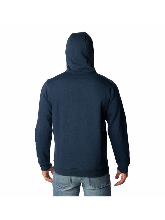 Columbia Columbia Bluza Columbia CSC Basic Logo II Hoodie Niebieski Regular Fit