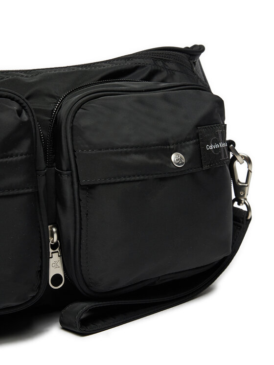 Calvin Klein Jeans Saszetka nerka Packable Messenger Sling30 K50K512573  Czarny