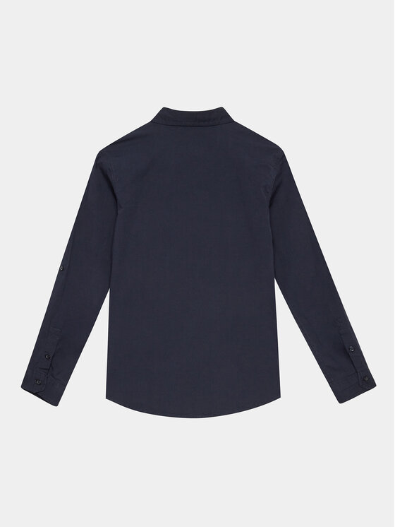 Guess Guess Srajca L3YH04 WE5W0 Mornarsko modra Regular Fit