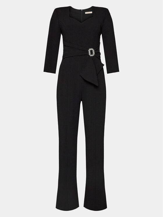 Rinascimento Rinascimento Jumpsuit CFC0116137003 Nero Regular Fit