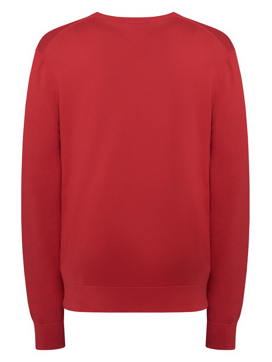Tommy Hilfiger Tommy Hilfiger Πουλόβερ Essential Ssnl MW0MW39999 Κόκκινο Regular Fit