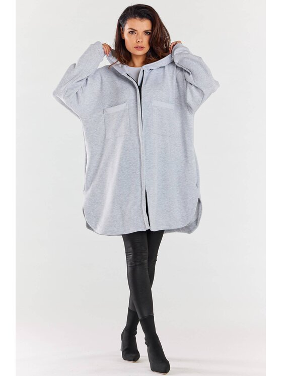 Infinite You Infinite You Felpa M281 Grigio Basic Fit