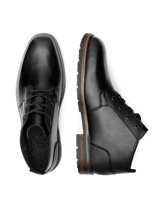Rieker Rieker Schnürschuhe B1322-00 Schwarz