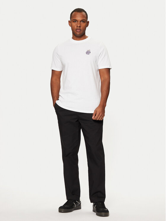 Puma Puma Тишърт One Piece 624665 Бял Regular Fit