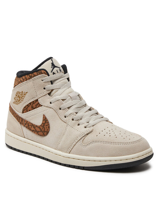 Nike Nike Снікерcи Air Jordan 1 Mid Se DZ4129 102 Бежевий