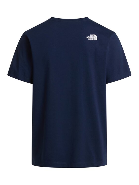 The North Face The North Face T-Shirt Evolution Half Dome Tee Granatowy Regular Fit