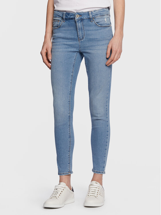 Fracomina Jeans hlače FP23SV8000D40703 Modra Skinny Fit